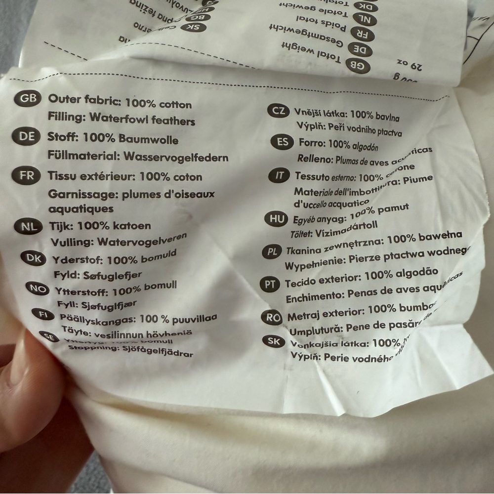 IKEA BJÖRNLOKA RAND Reversible Double Sided Lumbar Pillow - Picture 6 of 9
